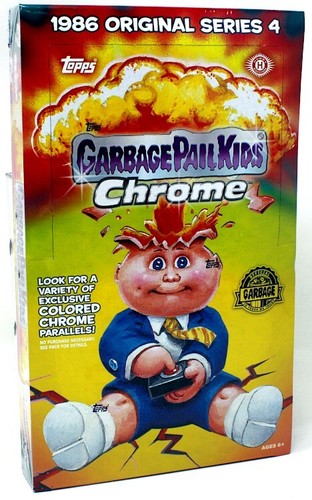 2021 TOPPS CUBO DE BASURA NIÑOS CROMADO CAJA DE HOBBY TARJETAS EXPLOSIVAS