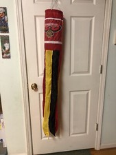 WINCRAFT ATLANTA HAWKS NBA Windsock FLAG BANNER BASKETBALL 57โ Made in USA EUC