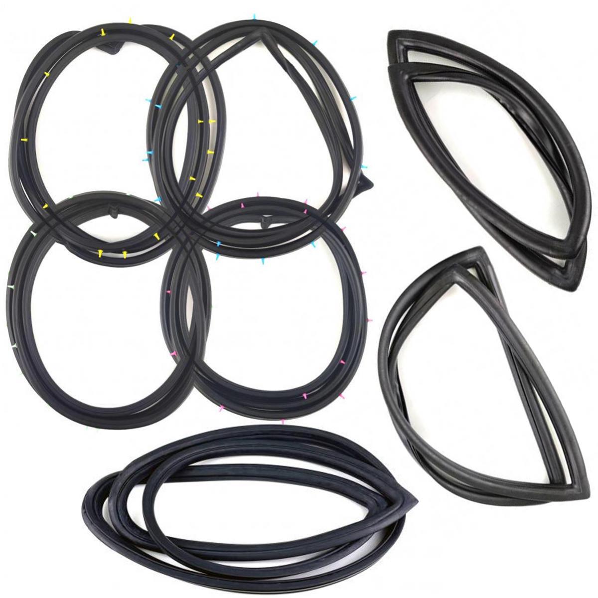 Side window rear   profiled rubber seal   nissan patrol gr y60 1988 1997 2 8td diesel swb 1988 1997