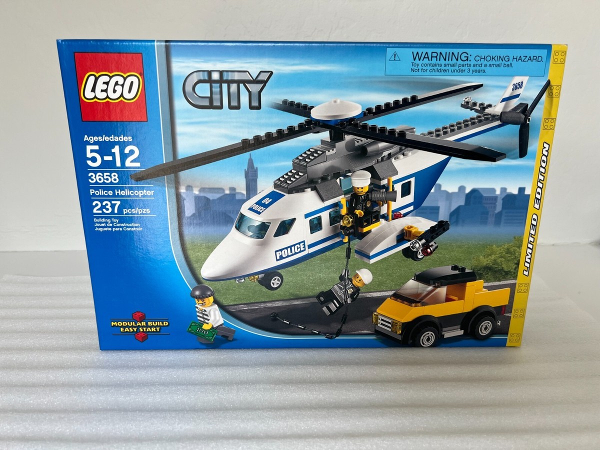 Lego City Police Helicopter 3658