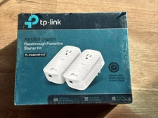 TP-Link TL-PA8010P KIT AV1300 Gigabit Passthrough Powerline Adapter Starter Kit