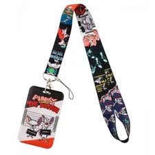 Pinky And The Brain Cartoon Characters Lanyard With ID Badge Holder
