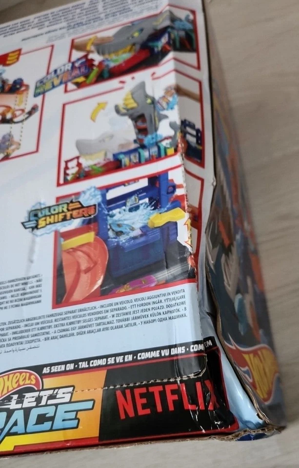 Hot Wheels City Ultimative Hai Auto-Waschanlage Autos Spielset - Bild 4 von 4