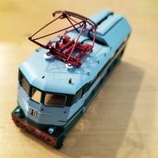 CARROZZA ROCO + PANTOGRAFO FS E 646 005 1:87 ORIGINALE MODEL FERROVIARIO