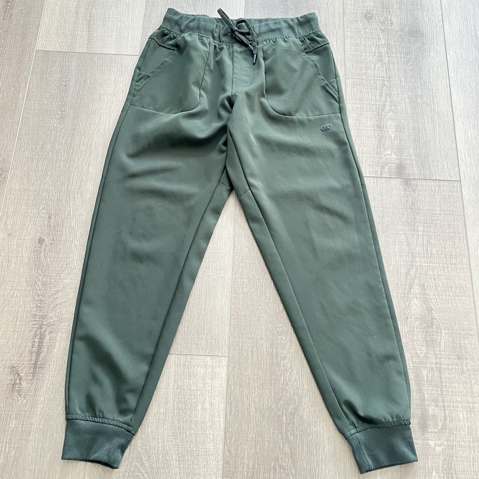 LEG3ND Unisex Olive Green Joggers Medium 29” Inseam Lightweight Activewear-image