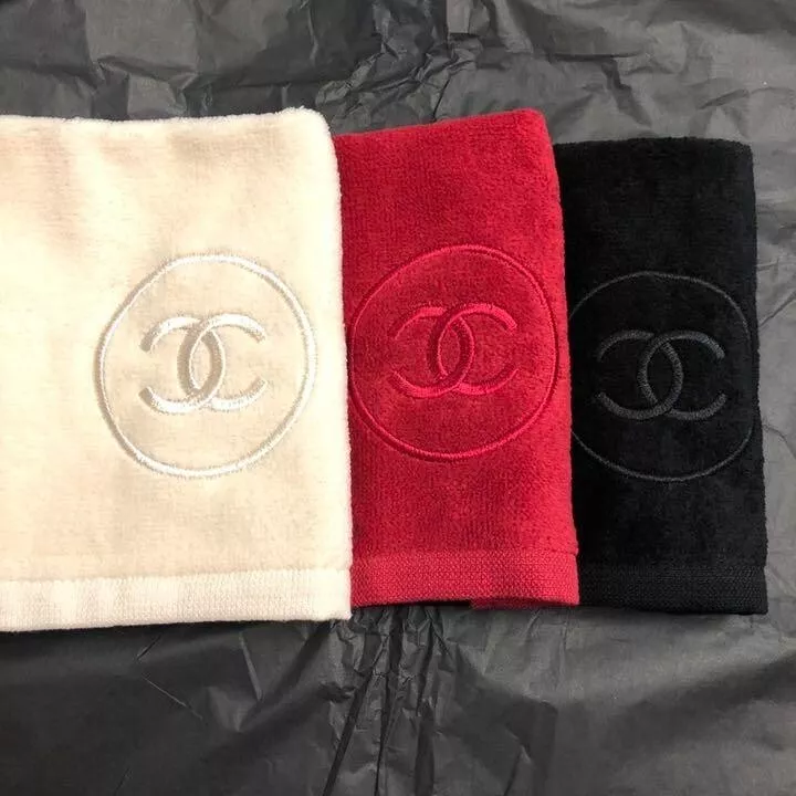 New CHANEL VIP Gift Skin Face Towel Set of 3 color ships from Japan F S