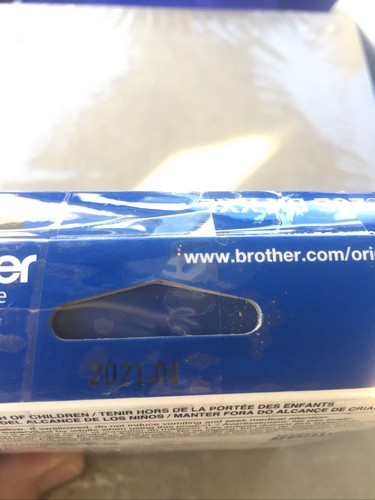 Brother LC 20 Black Ink Cartridge Extra High Yield (LC-20EBKS)1787191 Exp 1-2021 - 第 3/3 張圖片