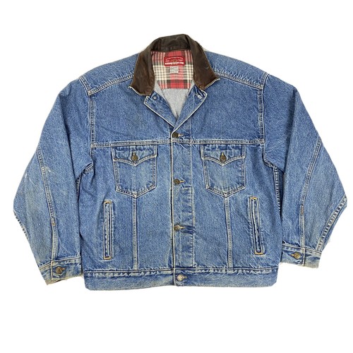 Vtg 1990s Denim Blue Jean Jacket, Adult 