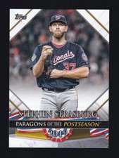 2022 Topps Update Series #PP-22 STEPHEN STRASBURG Paragons of the Postseason