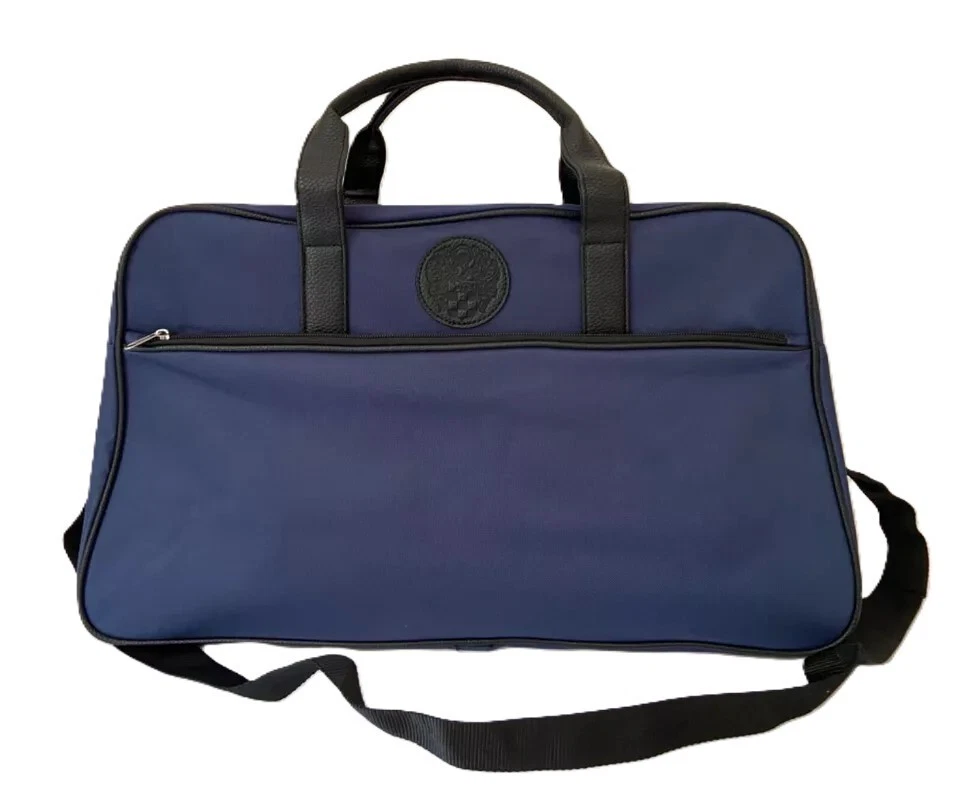 VINCE CAMUTO унисекс искусственной кожи отделки Weekender DUFFLE спортзал дорожная сумка темно-синий новый с Ярлыками - Изображение 4 из 4