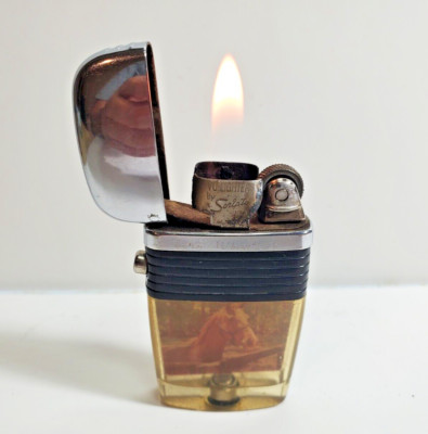 Vintage Working Scriptto Vu-Lighter Pferd 5642/29