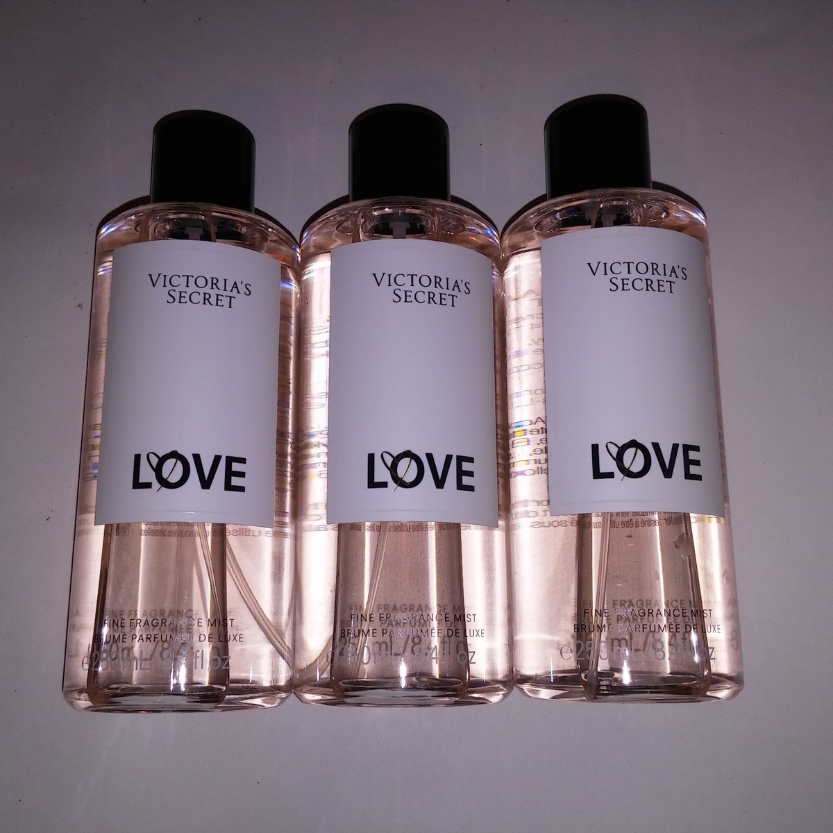 Victoria’s Secret (Bodymist 3 set) Set of 3 Victoria Secret Fragrance Mist Body Spray Velvet
