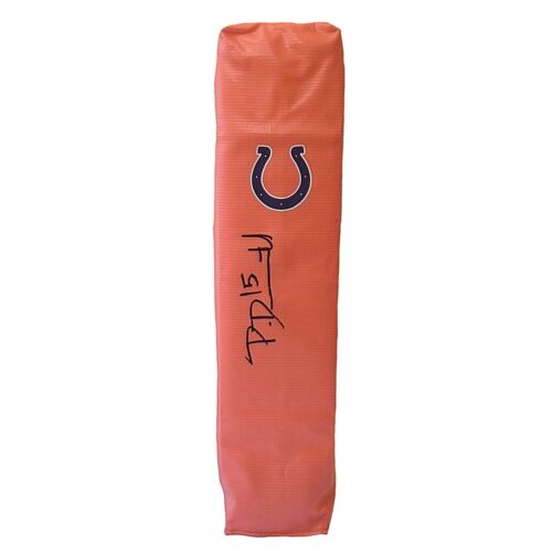 Phillip Dorsett Indianapolis Colts Auto Football Pylon Photo Proof Signed - Afbeelding 1 van 6