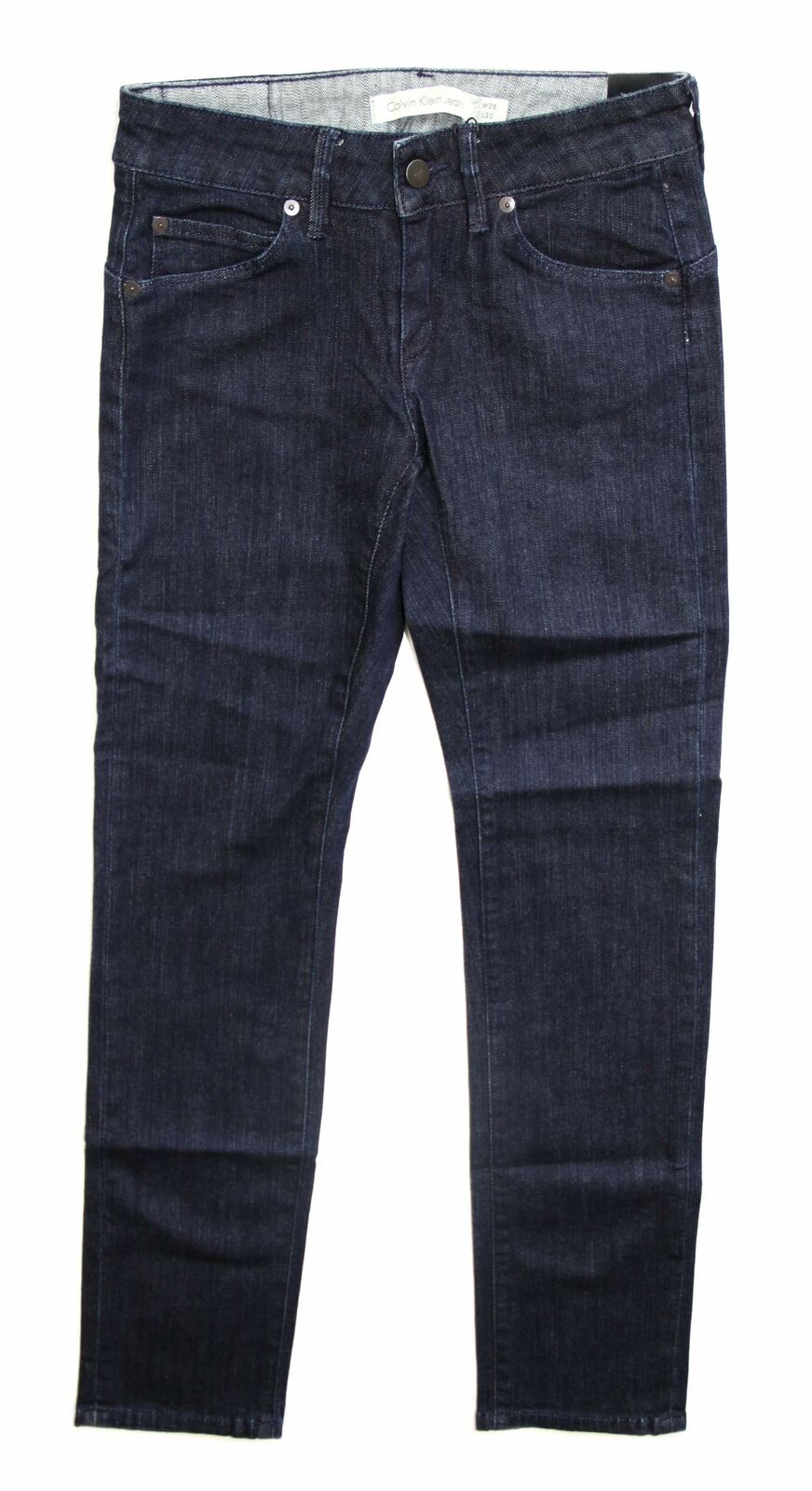 Calvin Klein Womens Low Rise Skinny Fit Denim Rinse Wash Jeans W26' L30'
