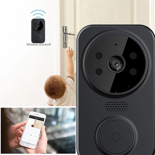 Wireless Smart Video Doorbell Wibell Security Intercom HD Video Camera Door Bell - Picture 10 of 14