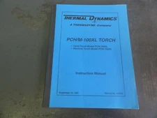Thermal Dynamics PCH/M-100XL Torch Instruction Manual    0-2583