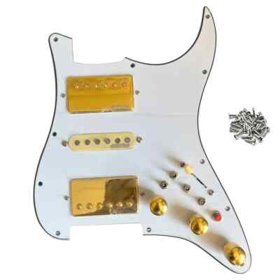Pre-wired pickguard Wilkinson Alnico 5 pickup coil split multi-function 7-way