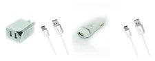 Wall AC Home+Car Charger+5ft USB Cord for TMobile Moxee x800, T800 (2020) Tablet