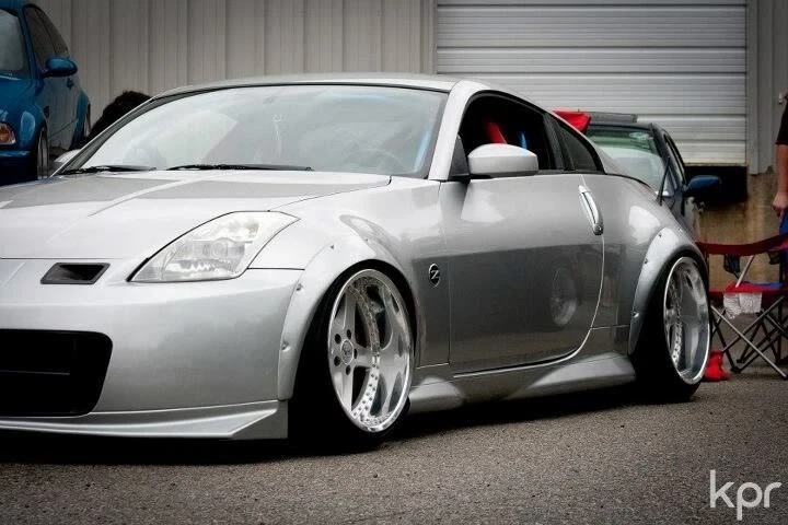 Fender Flares for Nissan 350Z Wide Body Kit JDM Arch Extensions 3.5