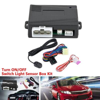 Car Headlight Headlamp Automatic Turn ON/OFF Switch Light WaterproofUniversal 