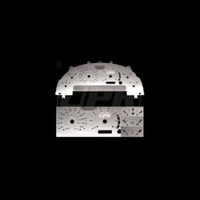 Fits Exclusive for 99-04 FORD MUSTANG STAINLESS STEEL GAUGE FACE OVERLAY