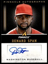 2013 Pinnacle #DS Denard Span BASEBALL Washington Nationals
