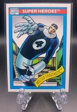 1990 Impel Marvel Universe Series 1 Mister Fantastic #19  
