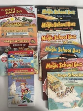 The Magic School Bus Cole Lot Of 11 PB HC Books Senses/Body/Solar/Earth More