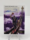 2023-24 Panini Select #IFS-DRM Andre Drummond In Flight neon Purple Auto /15