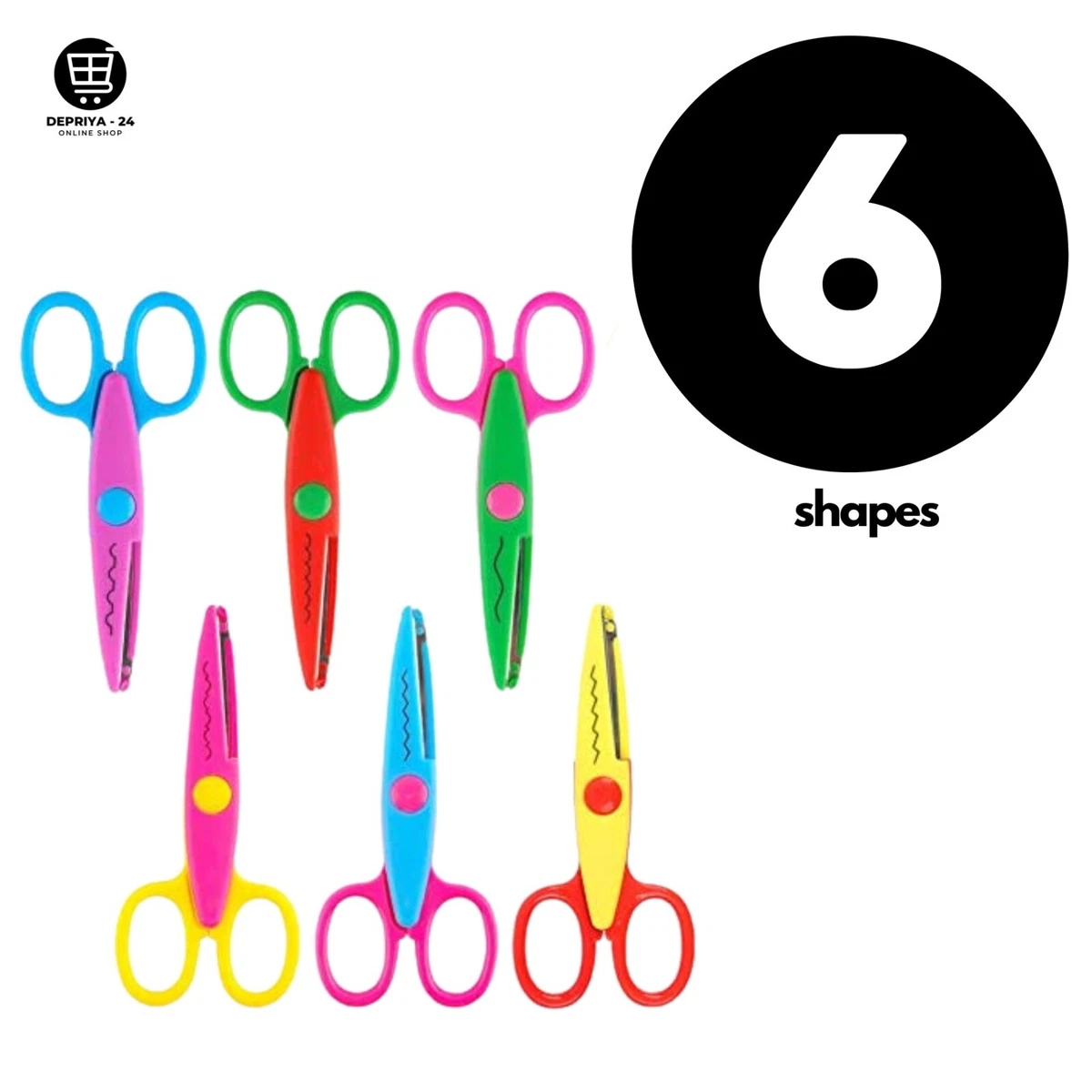 Promotional Kids Safety Scissors - Scissors - Fun, Games & Music