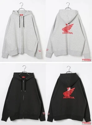 Honda x Kuromi GLOBAL WORK Full Zip Hoodie Japan Collab Unisex One Size NEW - Photo 1/2