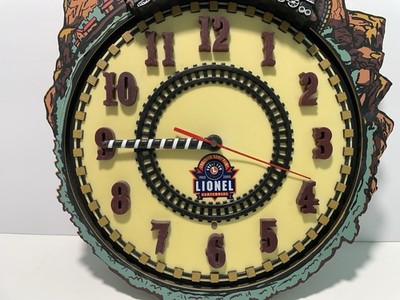 Lionel 100th Anniversary Train Clock Train Sounds & Revolving