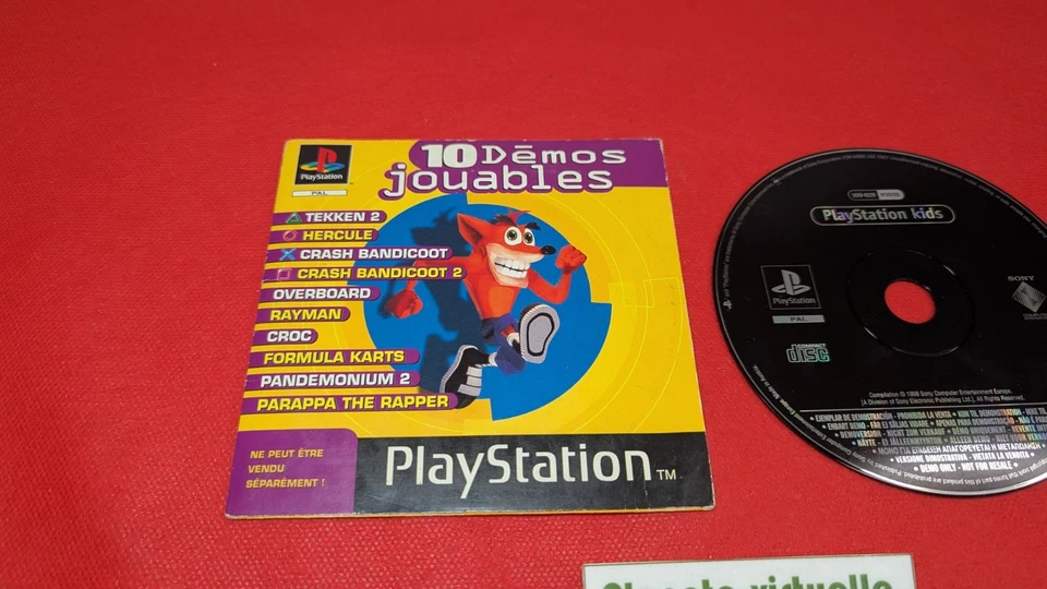 DEMO KIDS PLAYSTATION PS1 PAL EUR 🙂 CD SOLAMENTE - Imagen 2 de 4