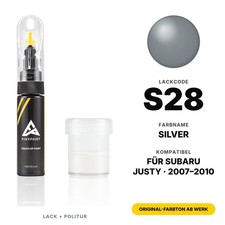 Lackstift Für Subaru Justy S28 Silver Kit Profi Steinschlag Reparatur Lackstift