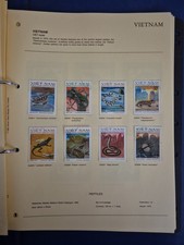 1975 Reptiles Set on Page SG#831-838, C.T.O