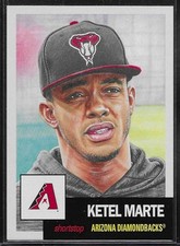 2018 TOPPS LIVING SET # 105 KETEL MARTE Arizona Diamondbacks 3,644 Printed d