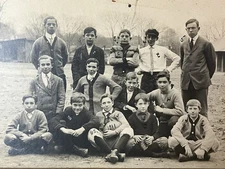 1911 Antique B/W Image - CURTIS SCHOOL Football Team GEORGETOWN Washington, D.C.