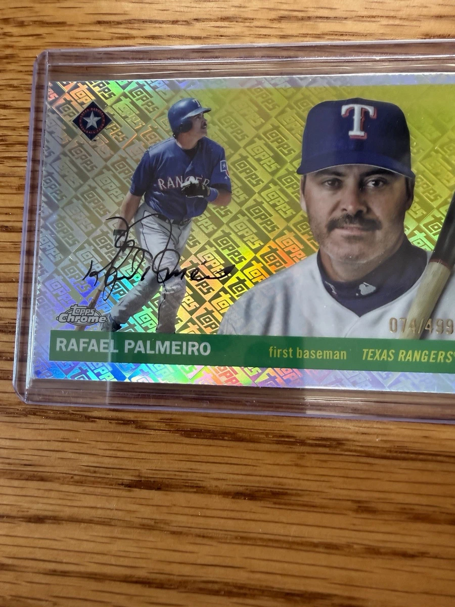 Rafael Palmeiro Baseball Serial Numbered Sports Trading Cards