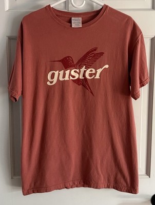 Guster Hummingbird Band Men s T Shirt Medium Pink Comfort Wash Graphic Tee 90 s