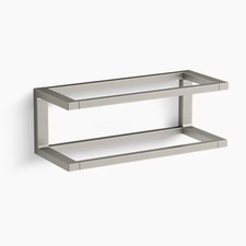 Kohler Draft 12" towel bar frame K-27353-BN In Brushed Nickel