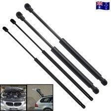 Front Bonnet +Rear Tailgate Gas Shock Struts For BMW 5 Series E61 2004-2010