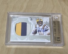 2014 Exquisite Collection Zach Mettenberger RPA Gem Mint 9.5  Patch /110