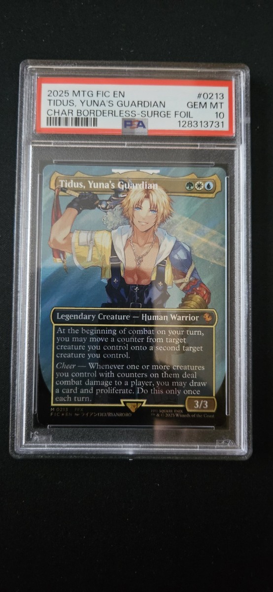 Tidus, Yuna's Guardian (Borderless) (Surge Foil) Commander