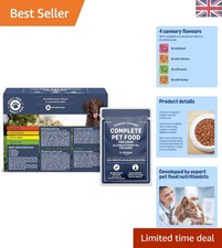 Complete Dog Meal - Healthy Jelly Food with Beef, Chicken, Lamb & Turkey, 1.2kg 4.16 per kilo