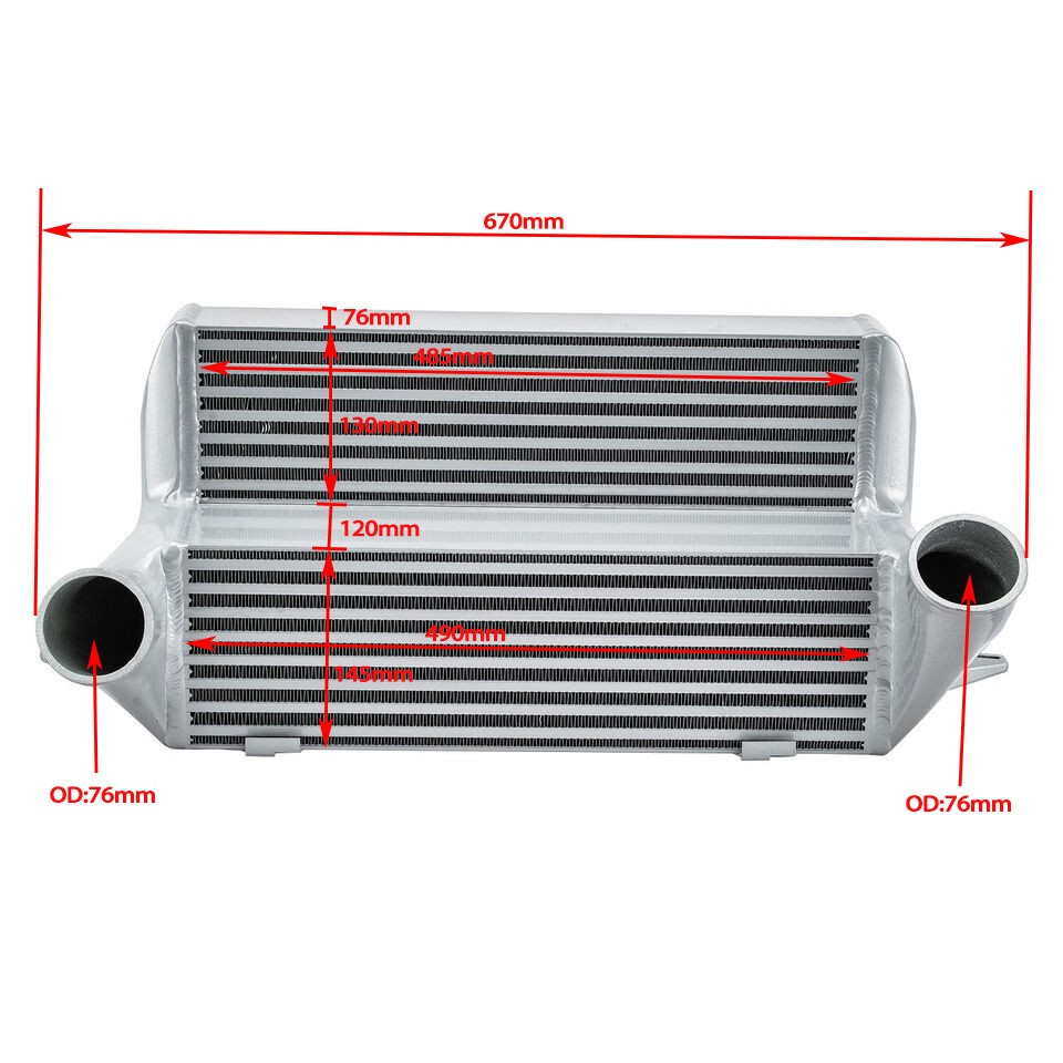 Intercooler alu BMW E82 E90 d'une finition haut de gamme - 2