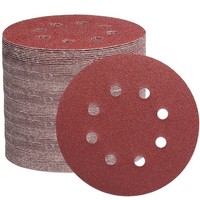 Schleifpapier 125Mm Klett 105 StüCk FüR Exzenterschleifer ZubehöR Werkzeug