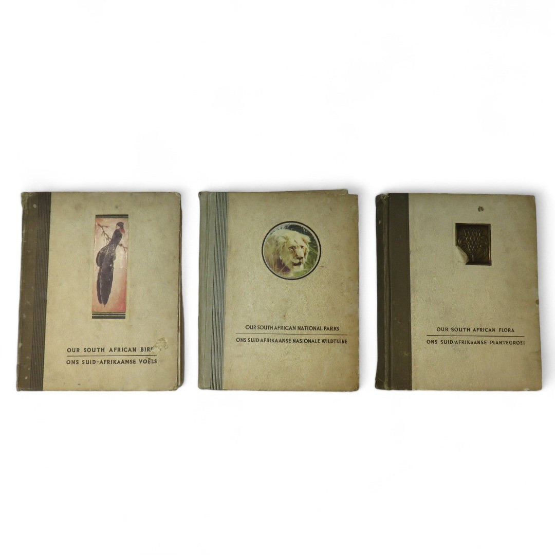 our south african flora cigarette cards Our South African Cigarette Card Books Complete - Birds, Flora & National  Parks