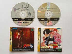 The King of Fighters Best Collection 95 96 97 Sega Saturn SS Fighting Game Japan