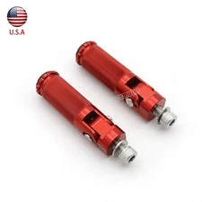 2 PCS Motorcycle Bike Rearset Folding Foot Pegs Footpegs Rear Set Pedals Racing