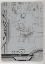 2018-19 Upper Deck Compendium Printing Plate Black 1/1 Anders Lee #657 0c3